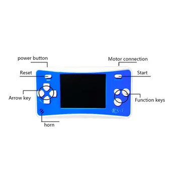 Retro Mini 2 Player Portabil Emulator Noi pentru Copii Jocuri Portabile Electronice Built-in 182 de Jocuri Clasice de 2,5-inch Lcd Screen8p3