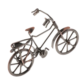 Retro Mini Degetul de Fier Biciclete Biciclete Model de Joc Jucarii pentru Copii Băieți Fete Ciclist