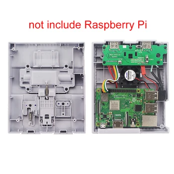 Retroflag SUPERPIE CASEU Raspberry Pi CAZ +32GB SD Card +3A Comutatorul de Alimentare +HDMI+ Ventilator + Radiator pentru Raspberry Pi Retropie