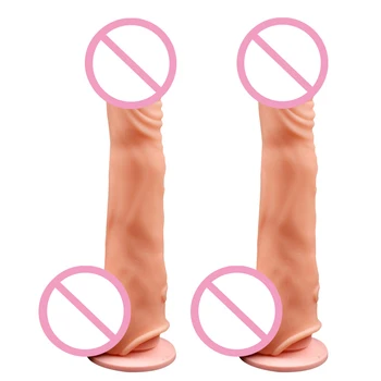 Reutilizabile Prezervativ Realist Penis Extender Maneca Produse Sexuale Penis Până Extindere Prezervative pentru Bărbați Silicon pentru mărirea penisului Penis artificial