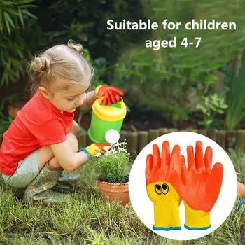 Rezistent la apa Grădină Mănuși de Lucru pentru Copii pentru Copii Mănuși de Protecție Anti Muste Taie Protector Plantare de Muncă Gadget Accesorii