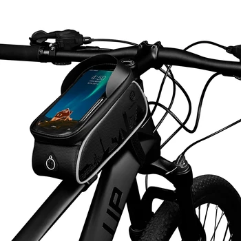 Rezistent la apa MTB Biciclete de Top Tub Sac Portabil, rezistent la apa Ciclism Elemente Touch Screen Telefon Mobil Titularul Pungă pentru Roata de Sus