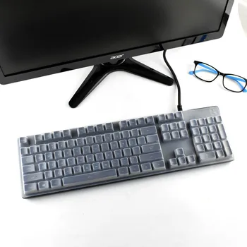 Rezistent la apa praf de Clar Transparent Silicon Tastatura Capac de protecție Pentru Logitech G413 G512 K840