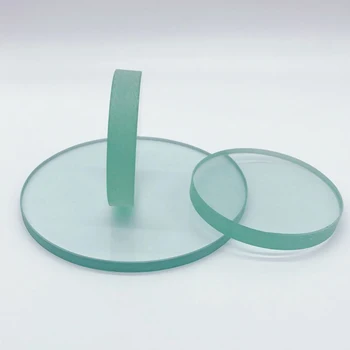 Rezistent la temperaturi ridicate rotund de sticlă călită vedere de sticlă borosilicată cazan foc țeavă flanșă de observare vedere de sticlă 95-110