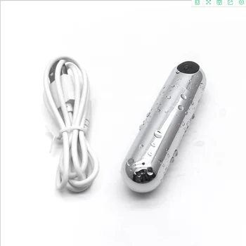 Reîncărcabilă Mini Glont Vibrator punctul G Stimulator Clitoridian Jucarii Sexuale incarcare USB-10 Viteza de Vibrație Puternică pentru Femei/Incepatori