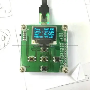 RF power meter 1MHZ-8000MHZ display OLED de putere RF de atenuare valoarea metru digital 8GMZ 3GHZ+ Sofware 10W 30DB Atenuator noi