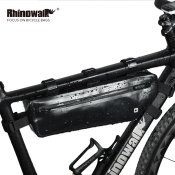 Rhinowalk Ciclism Triunghiul Sac 4 Tip Impermeabil Fata Tub Sac de Cadru Rutier Biciclete MTB Coșuri de Mare Capacitate Accesorii pentru Biciclete