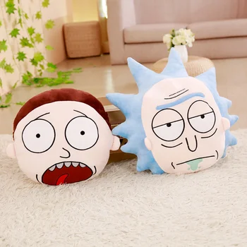 Rick și Moti perne de desene animate drăguț perna anime copil jucărie de însoțire somn potoli setea papusa cadou de vacanță cadou de Crăciun