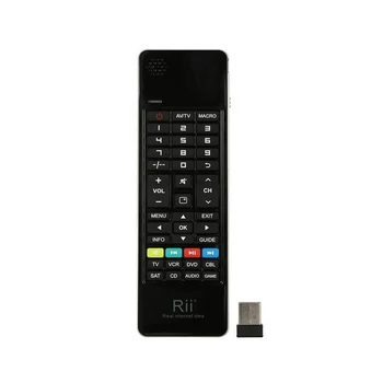 Rii i13 K13 2.4 G Mini rusă Tastatura Wireless Zbor Air Mouse Combo-uri Mircophone Vorbitor de la Distanță IR de învățare Pentru PC, Smart TV Box