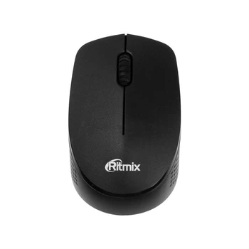 Ritmix RMW-502 mouse, wireless, optic, 1200 dpi, 2xAAA (nu sunt incluse), USB, negru 5240010