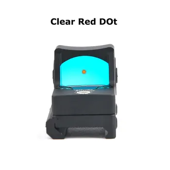 RMR Stil Glock Red Dot Vedere Colimator domeniul de Aplicare Reflex Vedere domeniul de Aplicare se potrivesc 20mm Weaver Feroviar Pentru Airsoft Pusca de Vanatoare domeniul de Aplicare