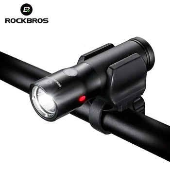 ROCKBROS 700 Lumen 5 Moduri de Lumina Bicicleta Power Bank Impermeabil 2000mAh USB Reîncărcabilă Biciclete Partea de Lumină de Avertizare Lanterna