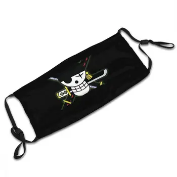 Roronoa Zoro Steag de Pirat - O singură Bucată de Iarna Masca de Fata-o singură bucată Mascarilla Reutilizable Cu Filtre