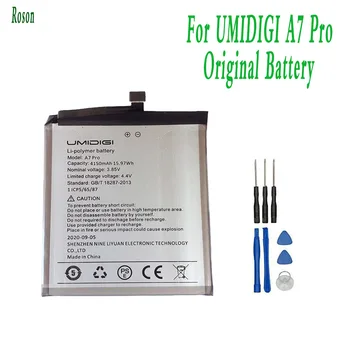 Roson pentru UMI Umidigi A7 Pro Baterie 4150mAh Noi Piese de schimb Accesoriu Telefon Acumulatori Cu Instrumente