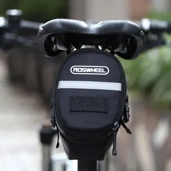 ROSWHEEL 1.2 L Portabil Impermeabil Biciclete Șa Sac de Ciclism Scaun Husă de Biciclete Coada din Spate Coș