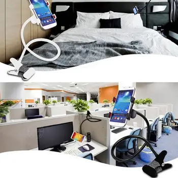 Rotație de 360 de grade Leneș Brațul Flexibil Universal Mobil Telefon Mobil Titularul Stand pentru iphone, Samsung, Huawei, xiaomi Pat Birou, Mașină de