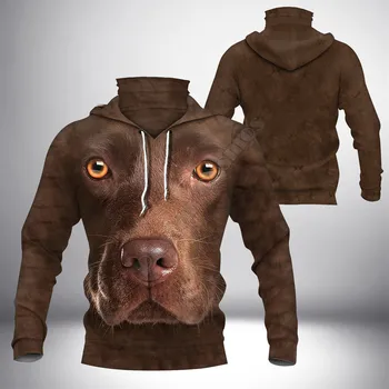 Rottweiler 3D Imprimate Hanorace Moda Tricou Femei Barbati Casual Hoodie Pulover Masca Cald Costume Cosplay 06