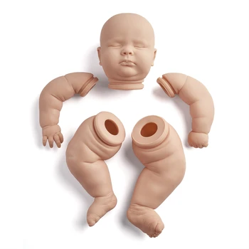 RSG Renăscut Baby Doll 23 Cm Realiste Nou-nascut de 3 Luni Joseph Vinil Nevopsite Neterminate Papusa Părți DIY Gol Papusa Kit