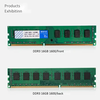 RUICHU pentru AMD Dedicat Nou Single 16G PC3-12800 DDR3 1600MHZ Desktop Modul de Memorie Suporta Dual Trece