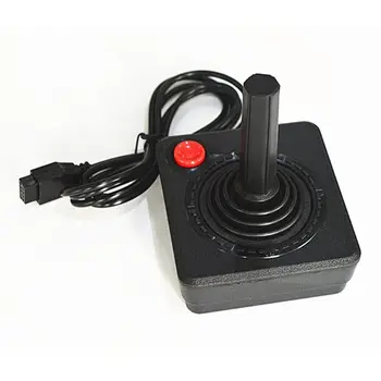 Ruitroliker Retro Clasic Controler Joystick Gamepad pentru Consola Atari 2600 Sistem de Negru