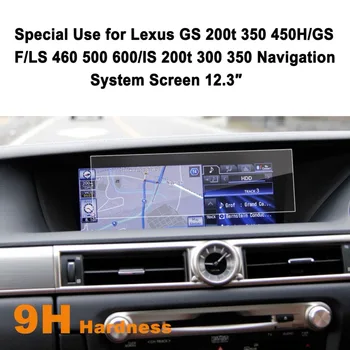 RUIYA Mașină de Ecran Protector Pentru GS 200t 350 450H/200t ESTE 300 350/LS 460 500 600/GS F 12.3 Inch 2017 Navigatie GPS Ecran Tactil