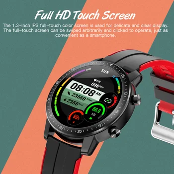 RUNDOING S30 Smart watch Full HD touch Ecran Multifuncțional de moda ceas sport rezistent la apa Pentru Android IOS