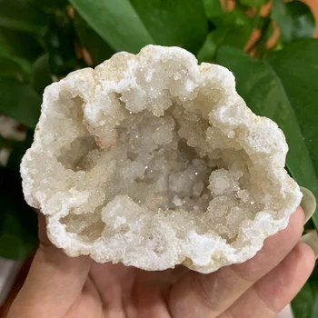 Runyangshi 1 BUC Naturale Agat Pestera de Cristal clar quartz Original Minerale-Specimen Casa Moderna Decor acvariu Piatra de Grădină