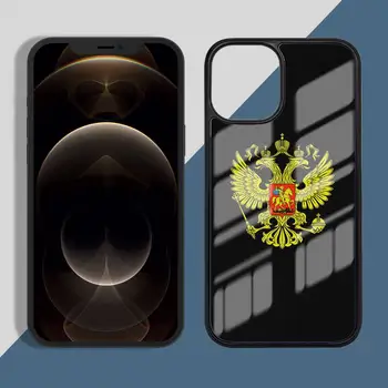 Rusia Flag emblemă națională Cazul în care Telefonul PC pentru iPhone 11 12 pro XS MAX 8 7 6 6S Plus X 5S SE 2020 XR
