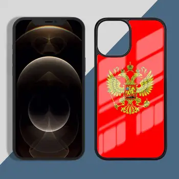 Rusia Flag emblemă națională Cazul în care Telefonul PC pentru iPhone 11 12 pro XS MAX 8 7 6 6S Plus X 5S SE 2020 XR