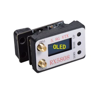 RX5808 OLED Dual Receptor cu 2-6S Ochelari FPV Modul de Putere pentru Ochelari HD Aer Unitate Digitală 5.8 G Analog VTX /VRX Conversie