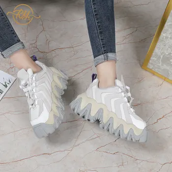 RY-RELAA femei adidași 2020 moda din Piele pantofi albi INS stilul Femei în Dificultate Primăvară Nouă Femei Adidași