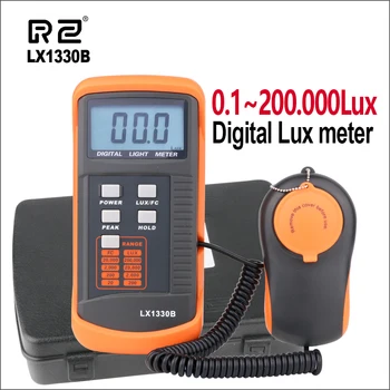 RZ Digital lux Meter 200.000 De Lux Digital LCD Contor de Lumină Instrumente de Măsurare LX1330B