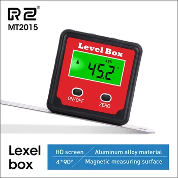 RZ Electronice Digitale Raportor Inclinometer Conice Cutie Unghi finder Cu Iluminare din spate cu Unghi de Măsurare Indicator Unghi MT