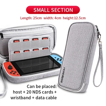S/M/L Comuta Sac de Depozitare Pentru Nintendo Comutator Consolă de jocuri Accesorii Travel Geantă de mână Pentru NS de Protecție care Transportă Caz Portabil