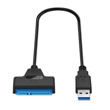 S SKYEE Sata USB 3.0 Cablu SATA la USB Adaptor de Până la 6 Gbps Suport 2.5 Inch SSD Extern Hard Disk HDD 22 Pin Cablu Sata III