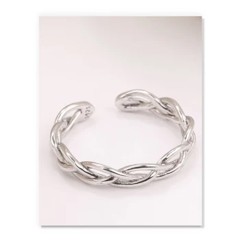 S ' STEEL Verigheta de Argint 925 Pentru Femei Nou 2021 Geometrice Personalizate de Ajustare Inele Bijoux Argent 925 Bijuterii