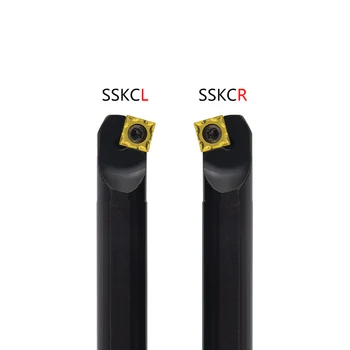 S12M-SSKCR09 S16Q-SSKCR09 S25S-SSKCL09 Interne de Cotitură Instrument plictisitor bara de Taiere CNC Suport Instrument pentru SCMT/SCGT09 Insertii carbură