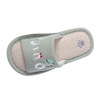 SAGACE Unisex Papuci Pentru Copii Desene animate Drăguț Animal Print Lenjerie de Flip-Flops Casual Respirabil Podea Acasă Interioară Papuci de casă Pantofi