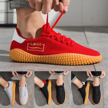 SAGACE Vară bărbați respirabil ochiurilor de plasă adidasi sălbatice trend pantofi casual cap rotund curele non-alunecare usoare pantofi de sport 2020