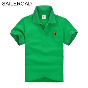 SAILEROAD 3-o fata de 15 Culori Solide Băieți și Fete Tricouri Polo de Vara Adolescent Copii Copii Topuri Tricouri Bluza Guler de Turn-down Haine