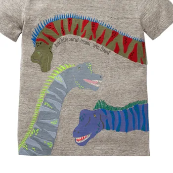 SAILEROAD Dinozaur Tricouri de Baieti de Vara Baieti Topuri Tricouri Haine pentru Copii Îmbrăcăminte pentru Copii Îmbrăcăminte de Bumbac