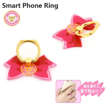 Sailor Moon arc Degetul telefon inteligent Inel Suportul decor farmec