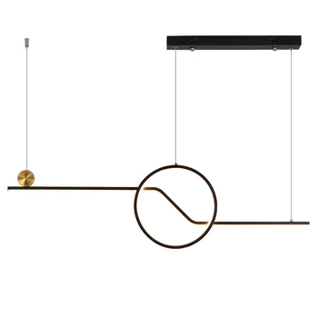 Sala de Mese modernă candelabru de iluminat Nordic minimalist design de decorațiuni interioare bar living bucatarie restaurant Pedant Lămpi