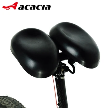 SALCAM Dublă fără nas Reglabile Bicicleta Șei Căptușit Multi-funcție Easyseat Ergonomic Dual Pad Șa de Bicicletă