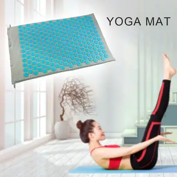 Saltea De Yoga Spike Presopunctura Perna Set Acasă Înapoi Corp Masaj Acupunctura Perna Mat Durere Scuti Spike Yoga Mat Cu Perna
