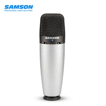 SAMSON C03 multi-model de microfon cu condensator pentru voce de înregistrare, acustice, instrumente fără valiză