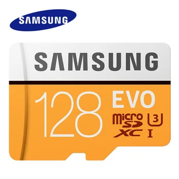 SAMSUNG EVO Card Micro SD 32GB, 64GB, 128GB Class10 Card de Memorie SDXC UHS-I Trans Flash 4K HD pentru Smartphone-Tableta cu Adaptor