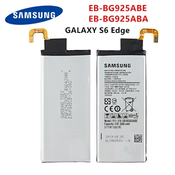 SAMSUNG Orginal EB-BG925ABE EB-BG925ABA 2600mAh Baterie Pentru Samsung Galaxy S6 Edge G9250 G925 G925FQ G925F G925S G925V G925A