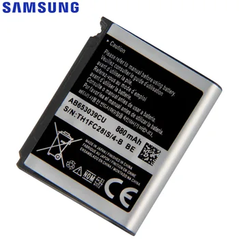 SAMSUNG Original Inlocuire Baterie AB653039CE AB653039CU Pentru Samsung S7330 F609 E958 U900 U800E Autentic Baterie Telefon 880mAh