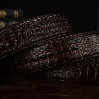 SAN VITALE 3D crocodil faimosul brand Curea de Piele Designer de Bărbați Curele de Lux Marca buna Cataramă Curele Pentru om ceinture homme